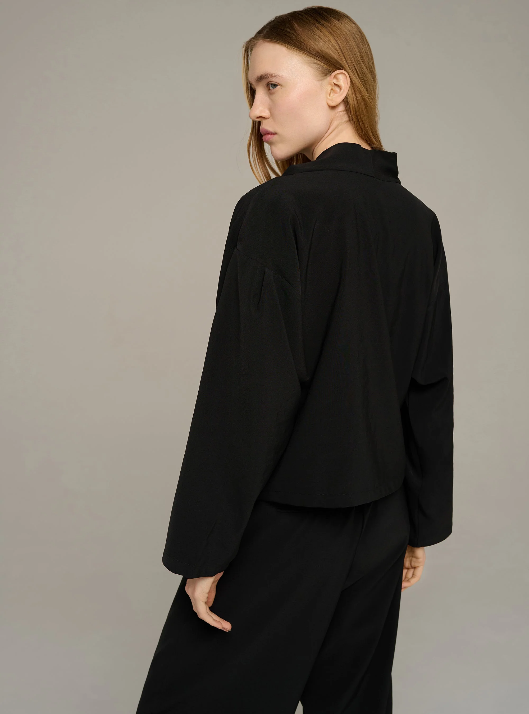Blouse col bénitier manches longues - Image 4