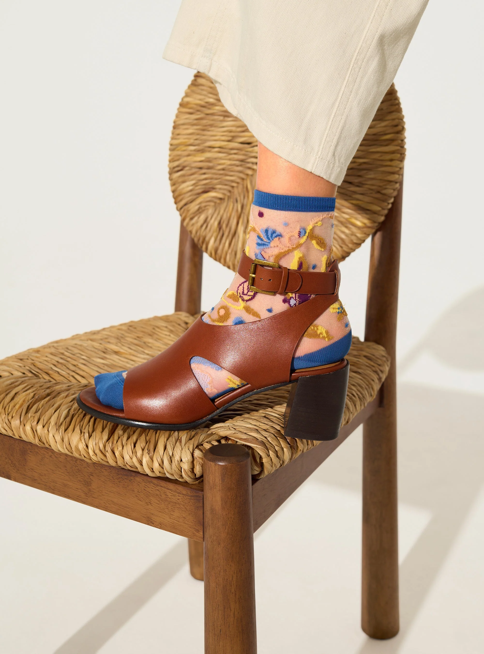 Chaussettes Floralia — Cotélac x Atelier St Eustache - Image 3