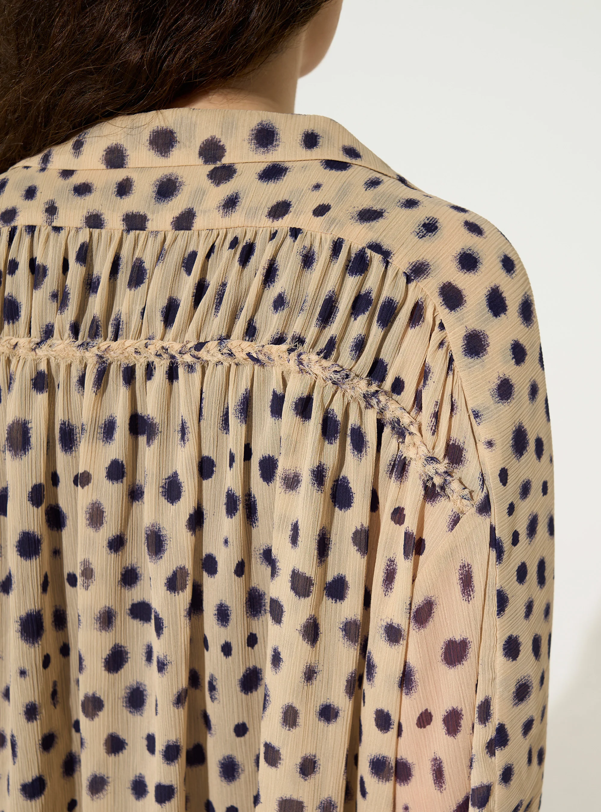 Chemise oversize XXL imprimé maison rose - Image 4