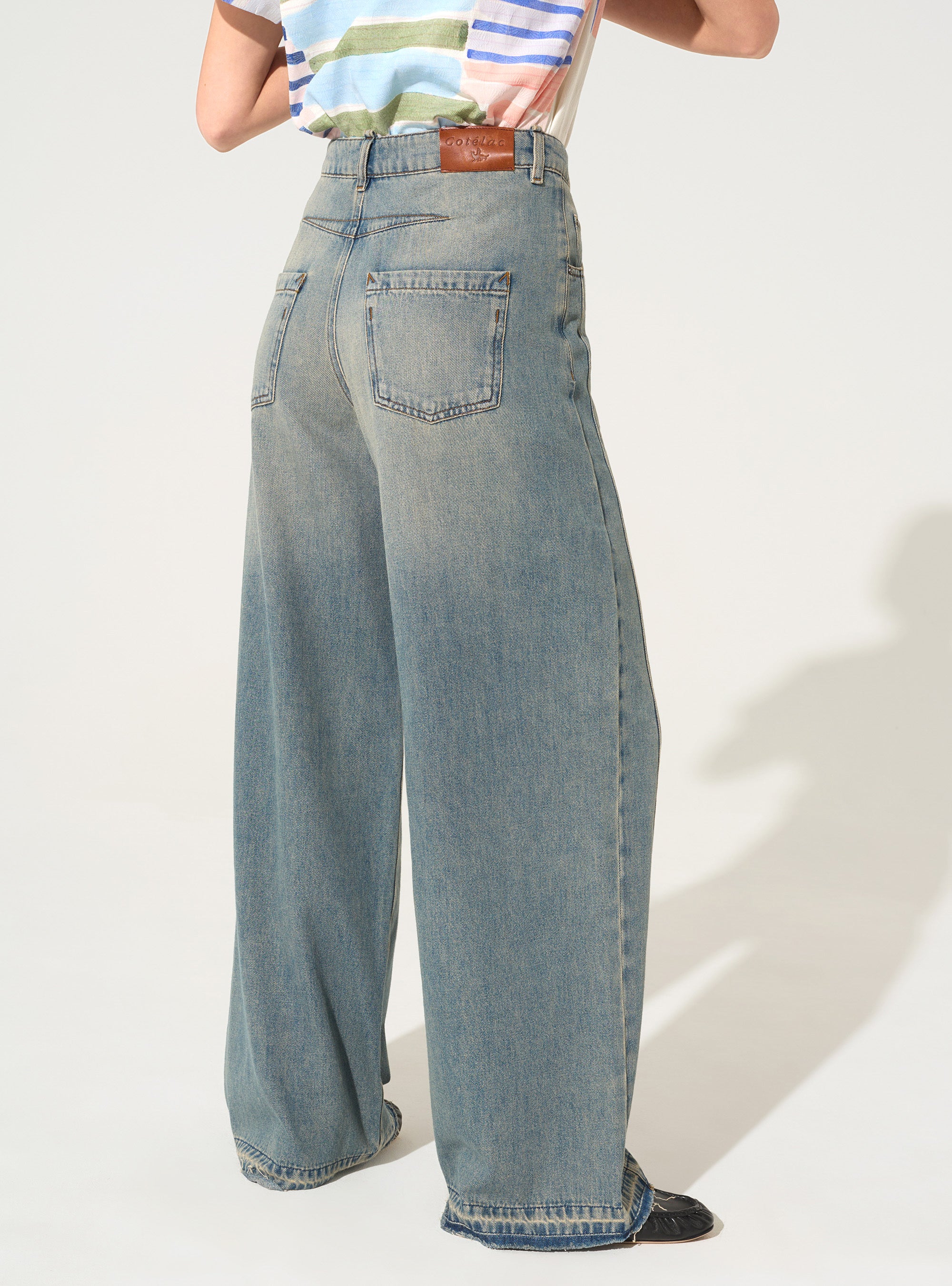 Jean en coton bleu - Image 4