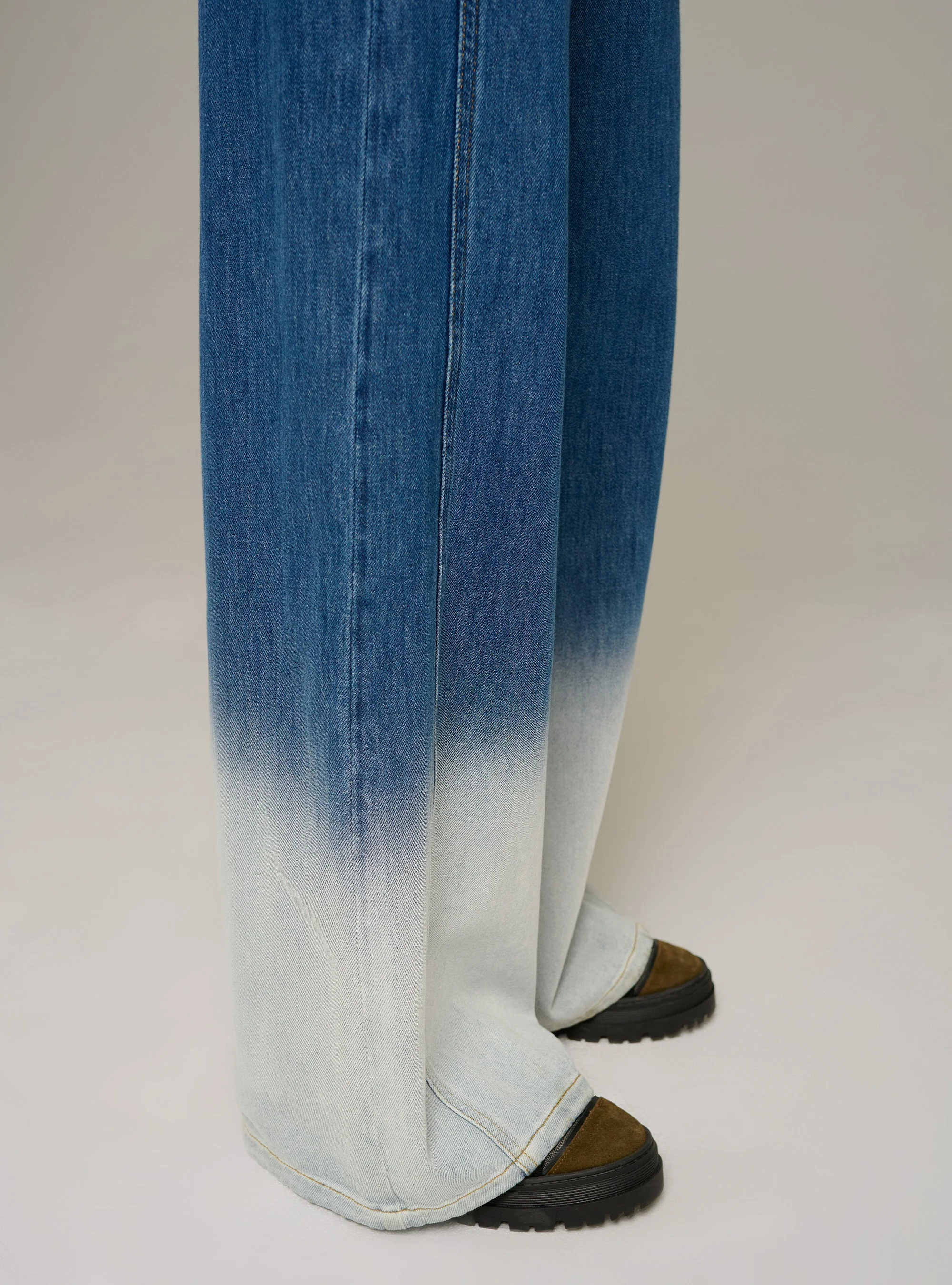 Jean large délavé - Image 3