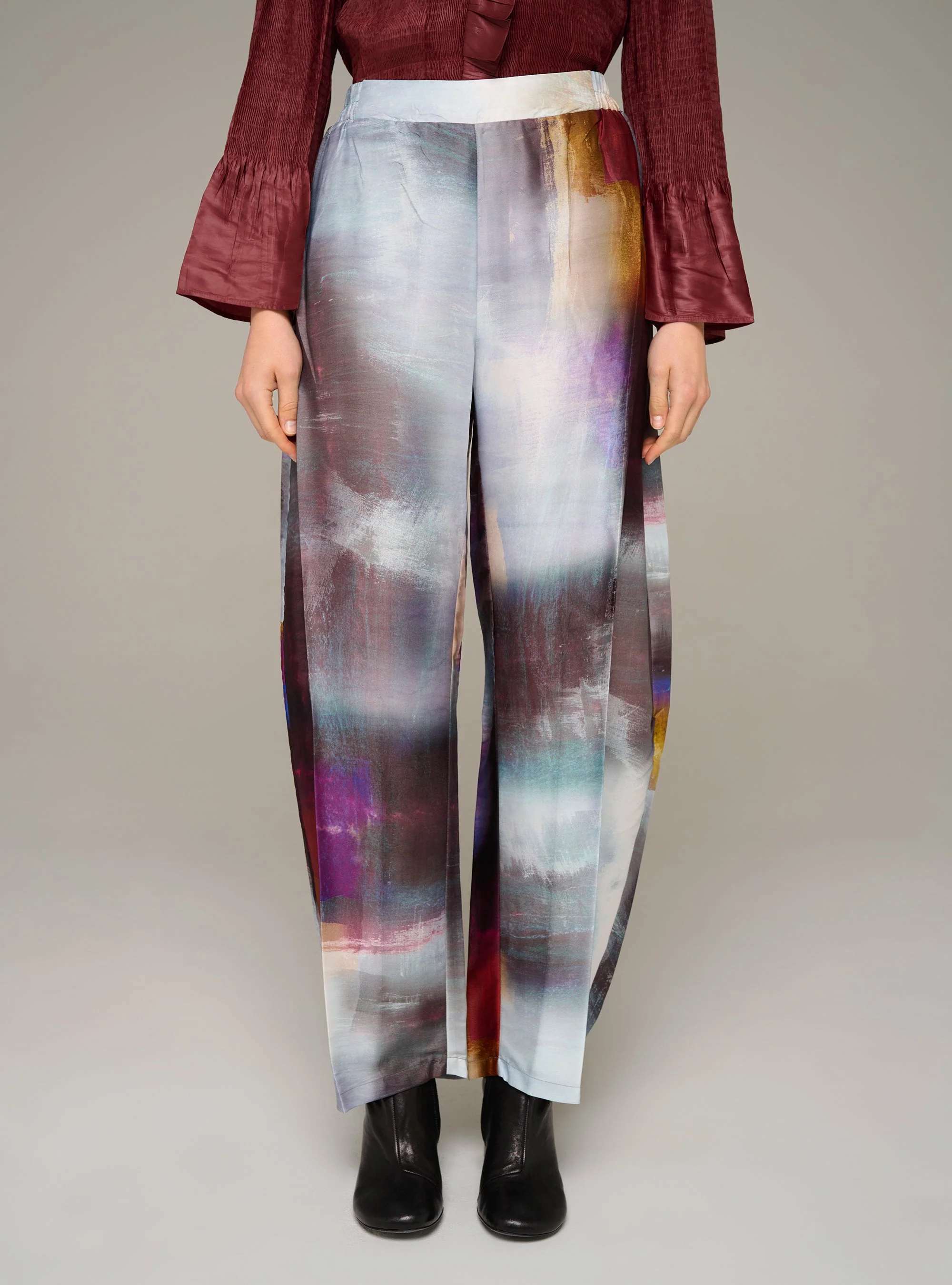 Pantalon barrel imprimé - Image 4
