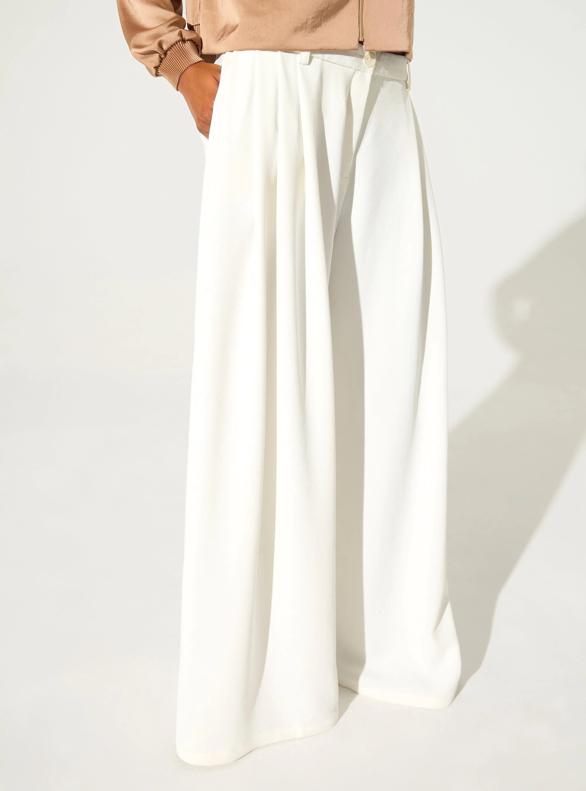Pantalon large blanc - Image 2