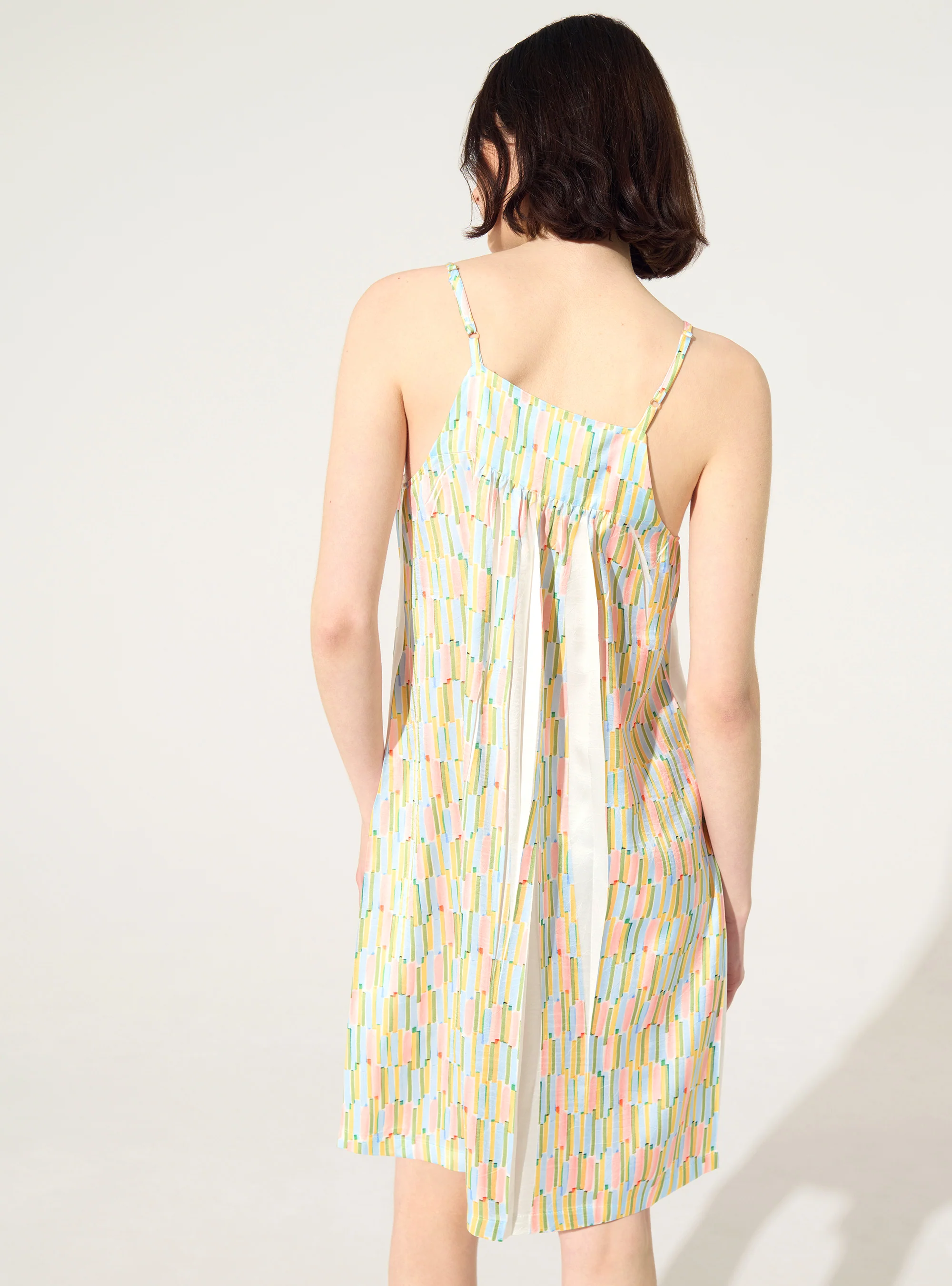 Robe courte évasée imprimée - Image 4