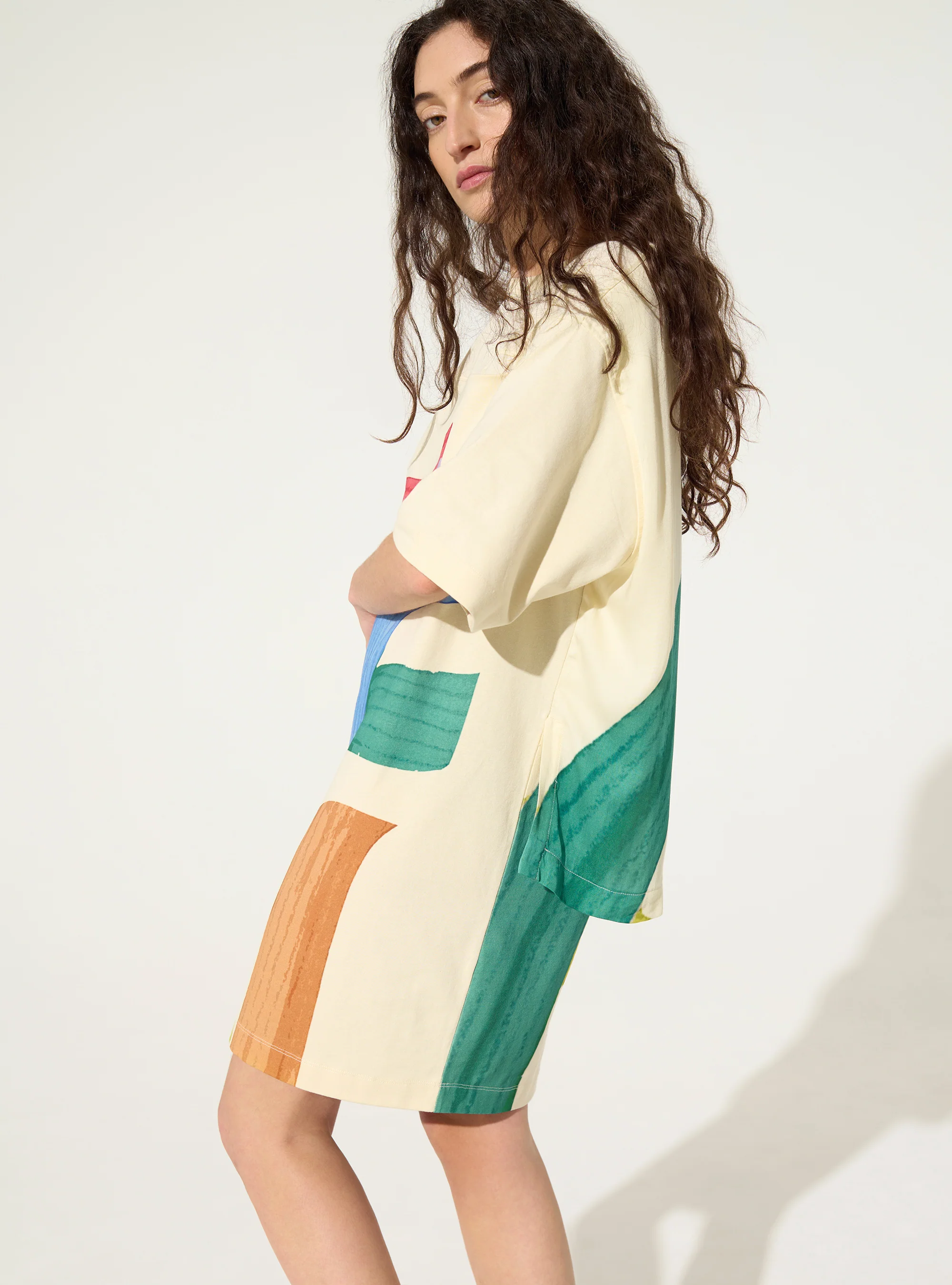 Robe en coton bio imprimé - Image 3
