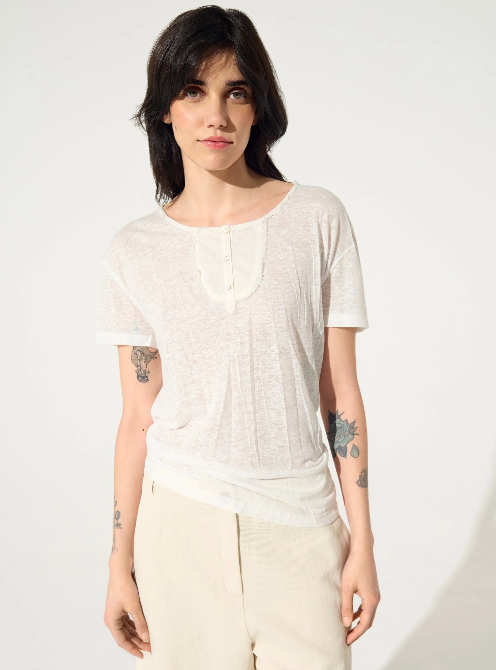 T-shirt blanc - Image 2