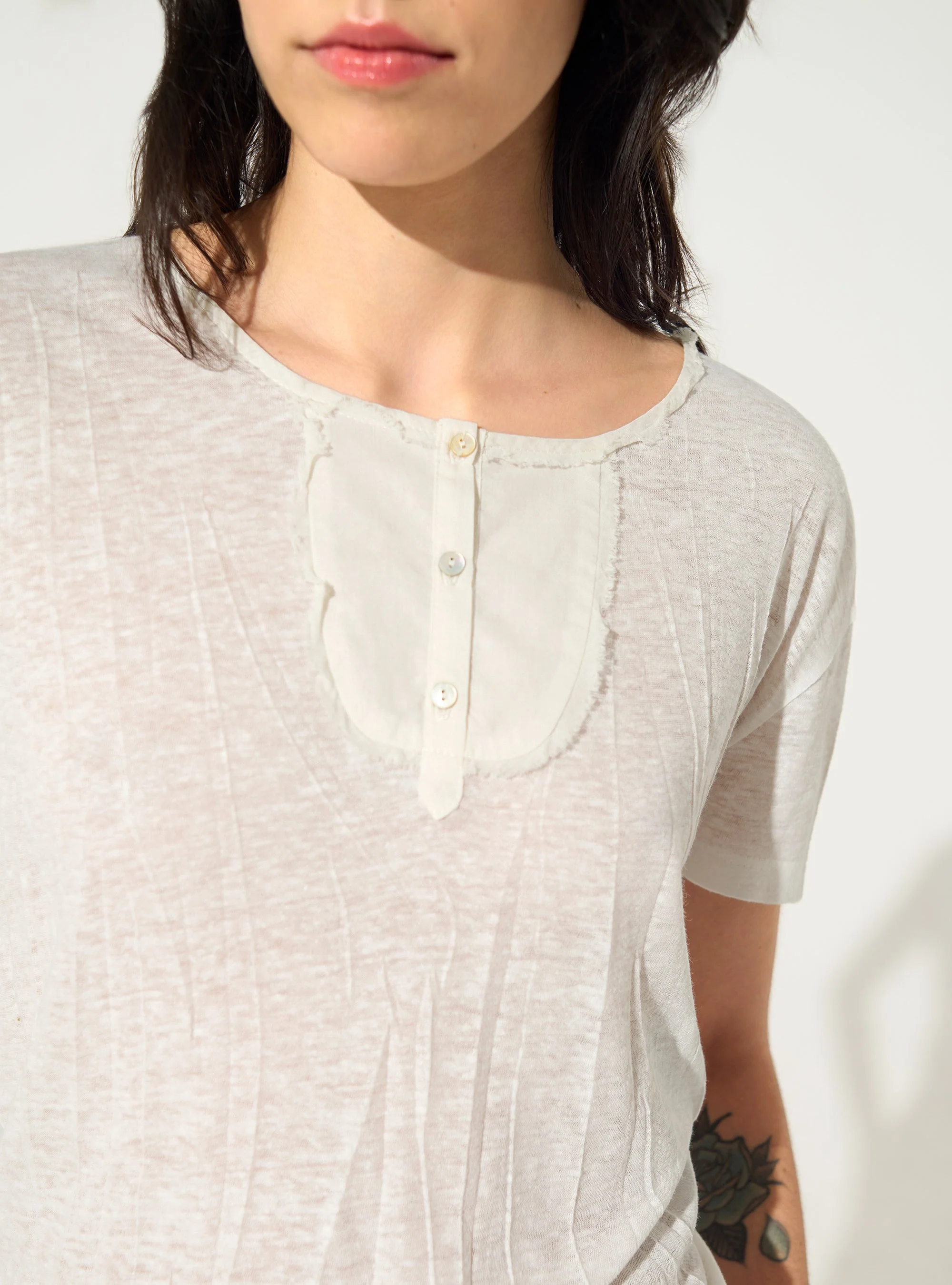 T-shirt blanc - Image 3