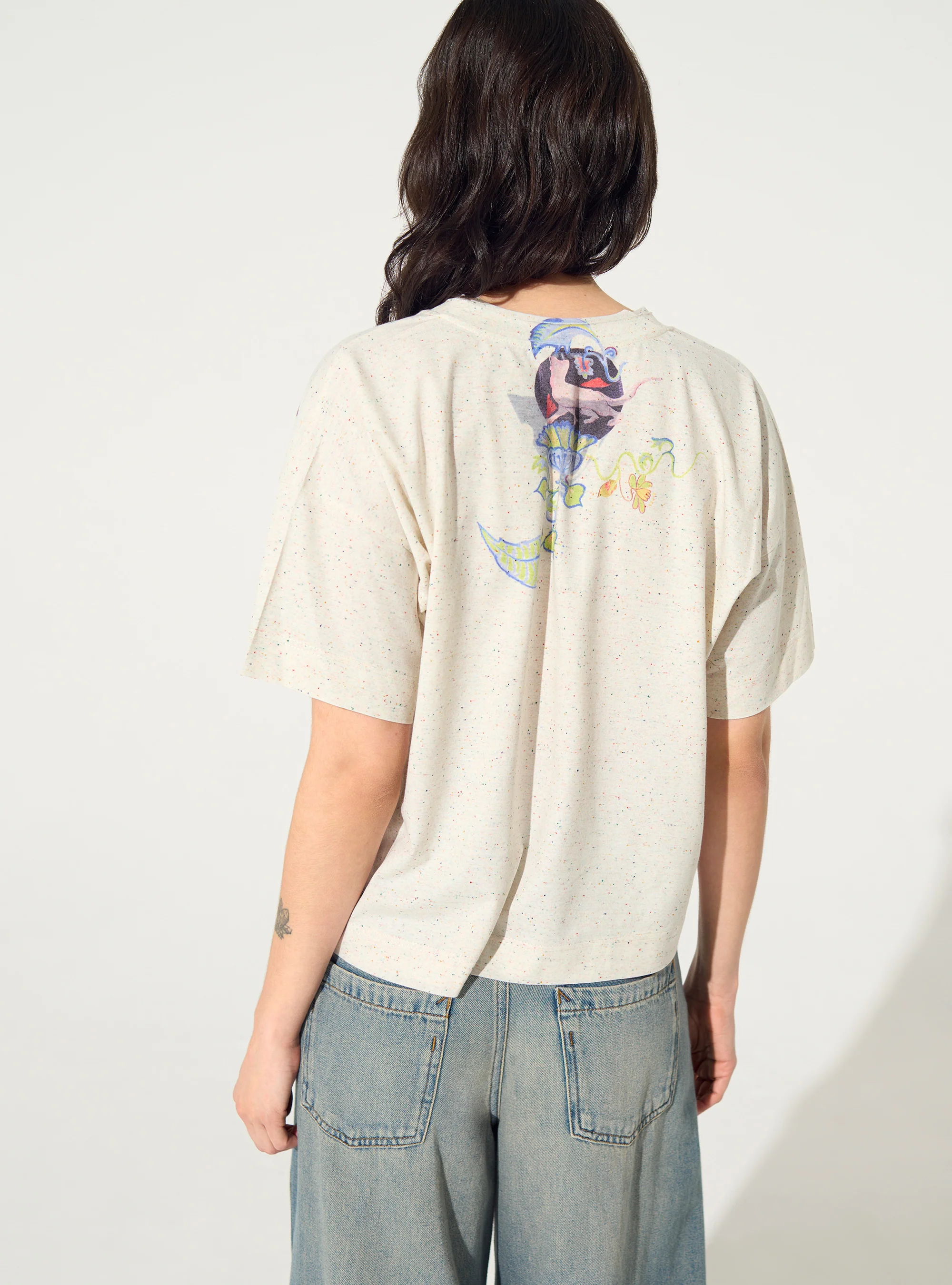 T-Shirt sublimé blanc - Image 4
