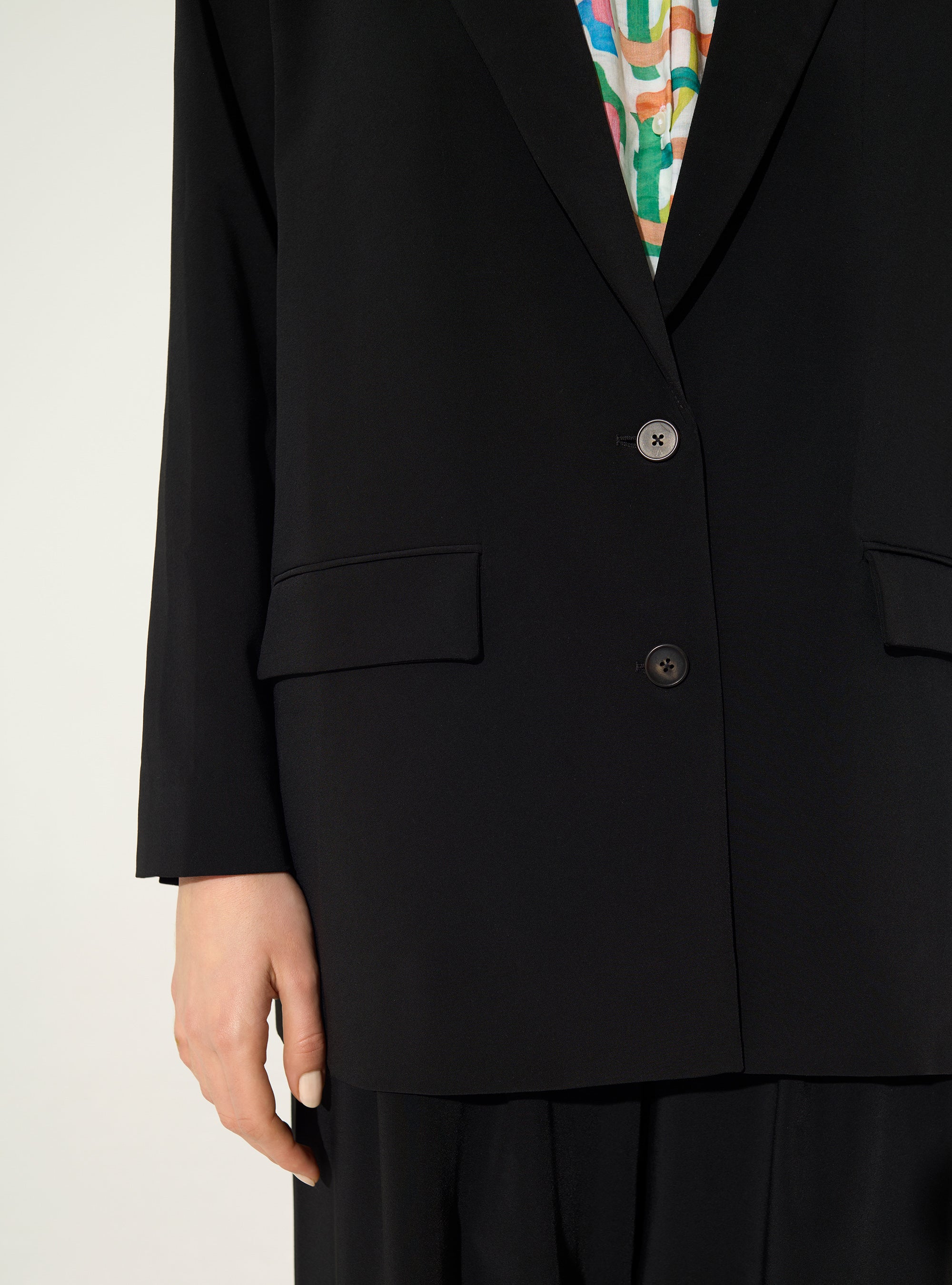 Veste oversize noire - Image 3